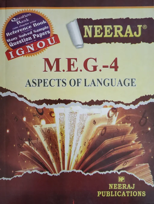 Neeraj MEG - 04 Aspects Of Language