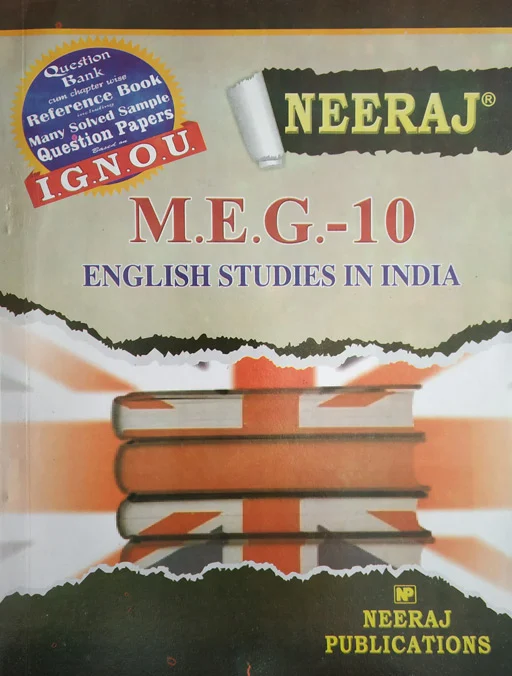 Neeraj MEG - 10 English Studies In India