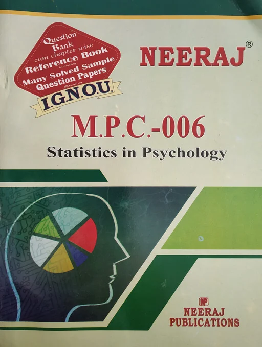 Neeraj MPC - 06 Statistics In Psychology