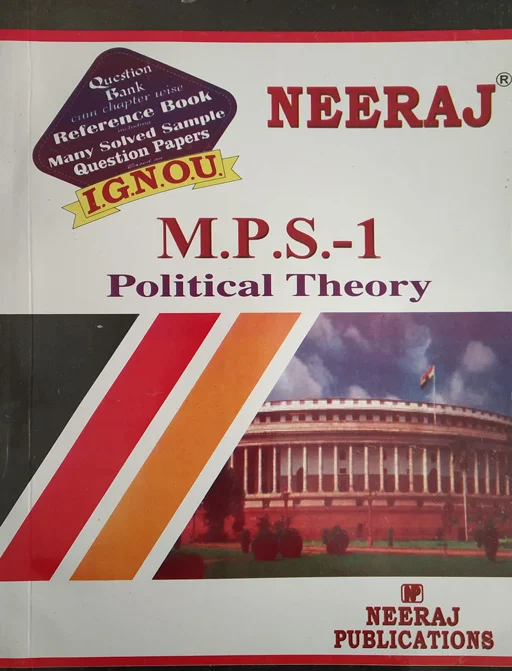 Neeraj MPS - 01 Political Theory