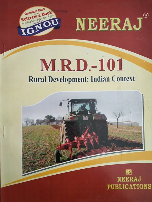 Neeraj MRD - 101 Rural Development: Indian Context