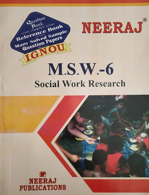 Neeraj MSW - 06 Social Work Research