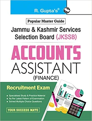 R.Gupta JKSSB: Accounts Assistant (Finance) Recruitment Exam Guide