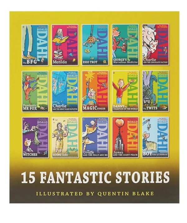 Roald Dahl Phizz-Whizzing Slipcase 15 Stories Box Pack