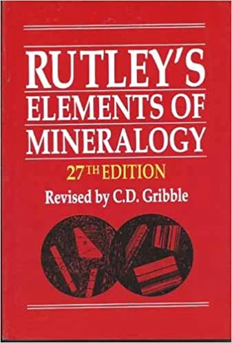 RUTLEY'S ELEMENTS OF MINERALOGY