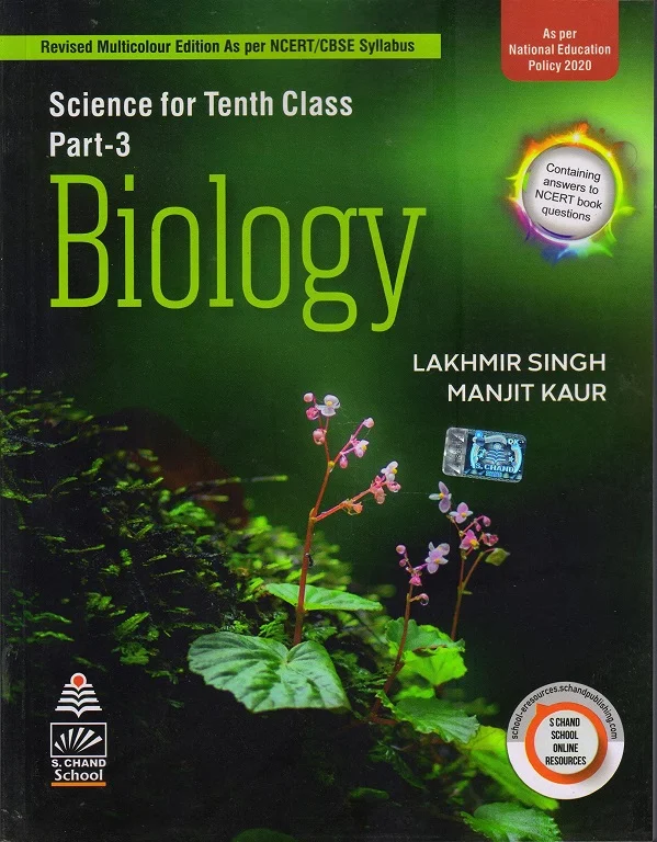 Science for Class 10 Part-3 Biology